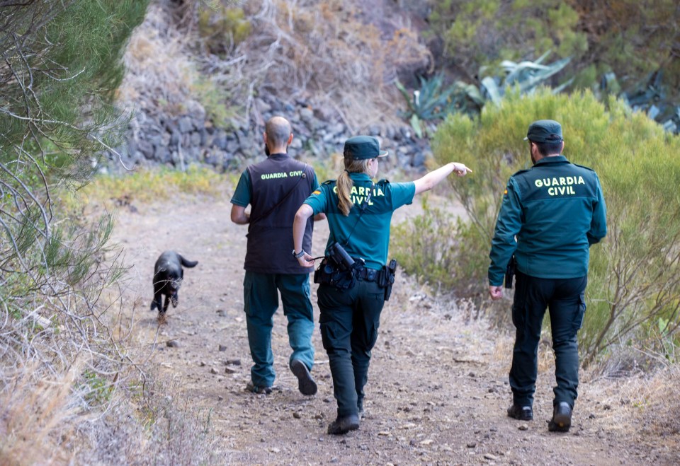 Police out searching for Jay in the mountainous region