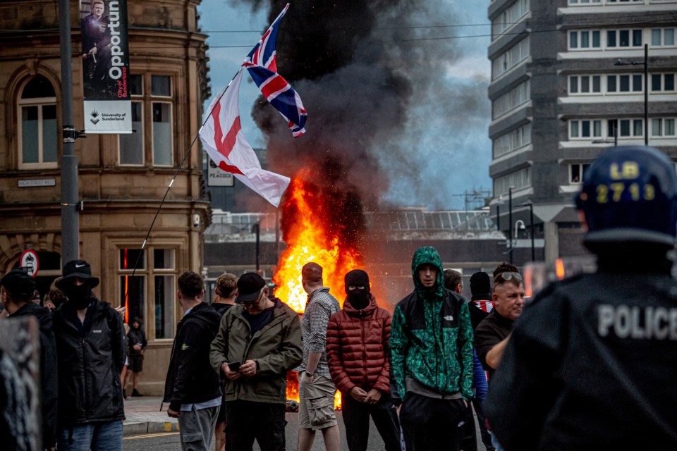 Jail sentences totalling more than 100 years have now been dished out to scores of thugs involved in far-right riots across Britain.