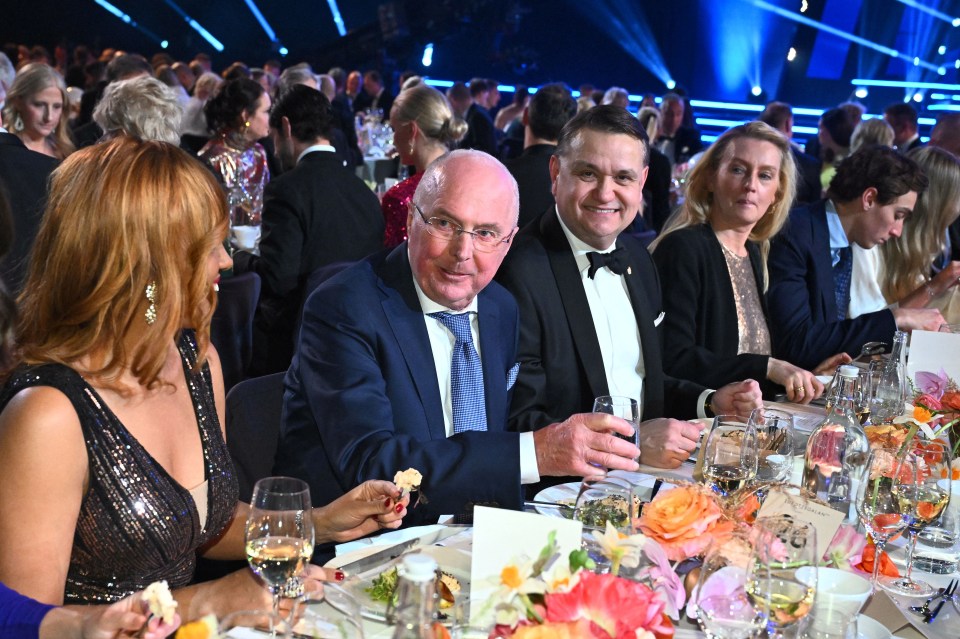 Sven-Goran and Yaniseth was seen attending a dinner in his honour in 2024