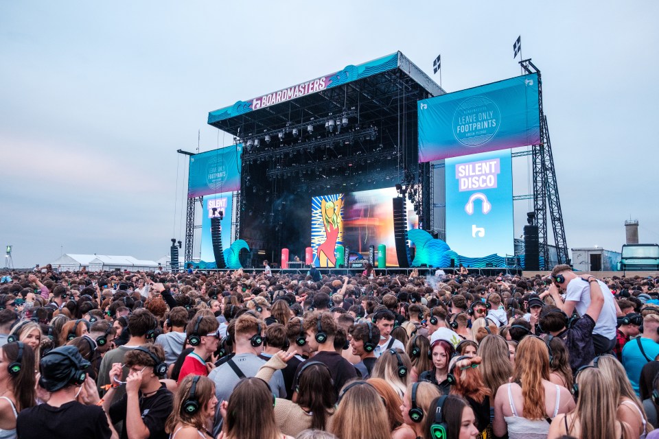 A fuming mum has slammed Boardmasters after a crowd surge left teens crying in 'incredible pain' and seven hospitalised