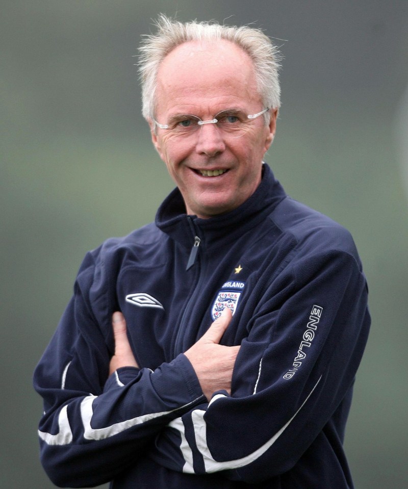 Sven-Goran Eriksson has died aged 76