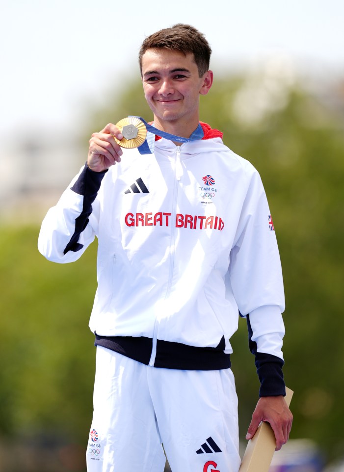 Alex Yee was one of GB's gold medallists in Paris