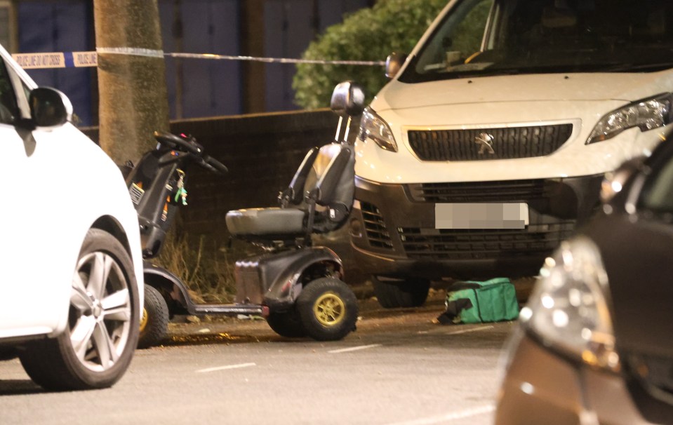 Officers arrived at Rushmore Road, in Clapton, Hackney at around 3.40pm yesterday