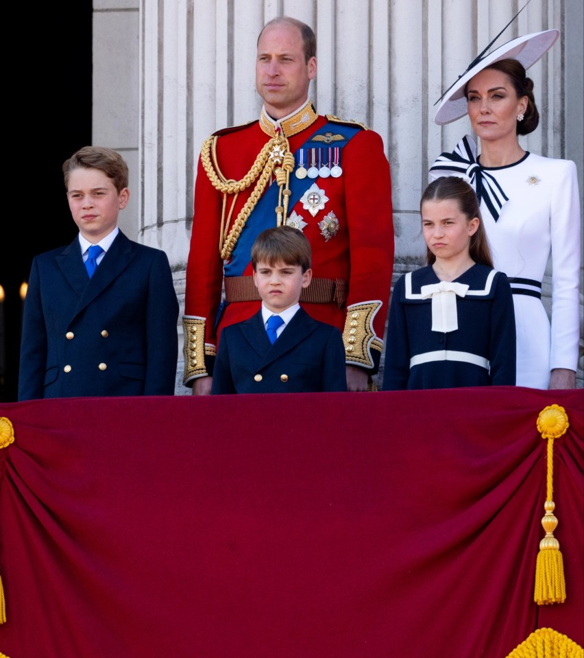 At Trooping the Colour, there was a moment when Prince George told Prince Louis to turn around to face the crowds