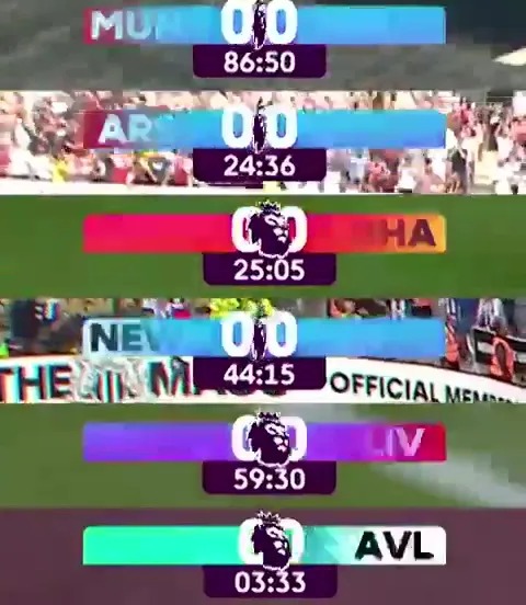 Premier League Productions' scoreboards now change when goals go in