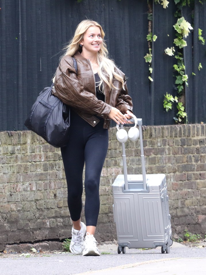 The new Strictly arrivals were snapped heading to rehearsals, pictured Tasha Ghouri