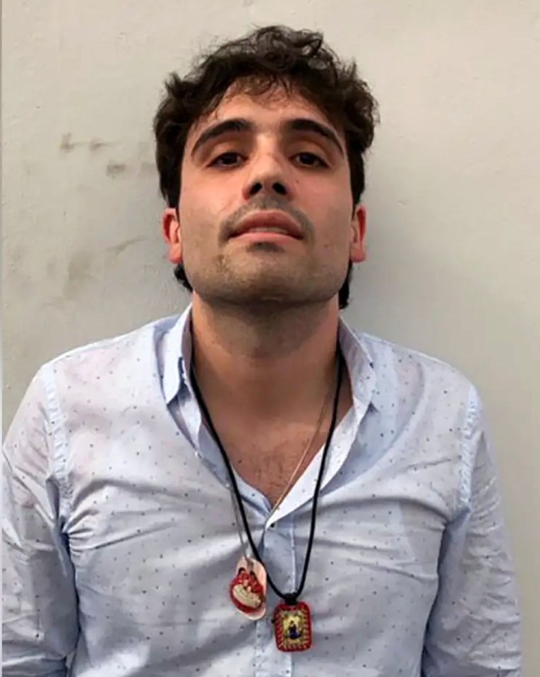 Mandatory Credit: Photo by FBI/ZUMA Press Wire/Shutterstock (13699162d) Ovidio Guzman, the son of drug lord 'El Chapo,' has been arrested on suspicion of drug-related charges in an operation carried out by Mexico City federal authorities. Son Of 'El Chapo' Ovidio Guzman Arrested In Sinaloa, Mexico, USA - 05 Jan 2023