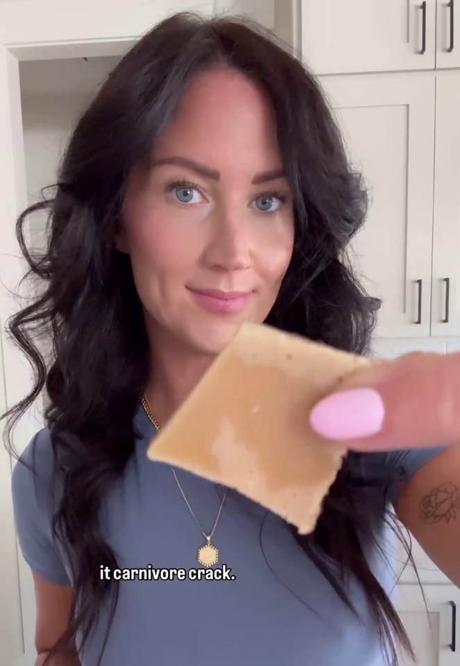 Julie shared a "carnivore crack" recipe in a viral Instagram video