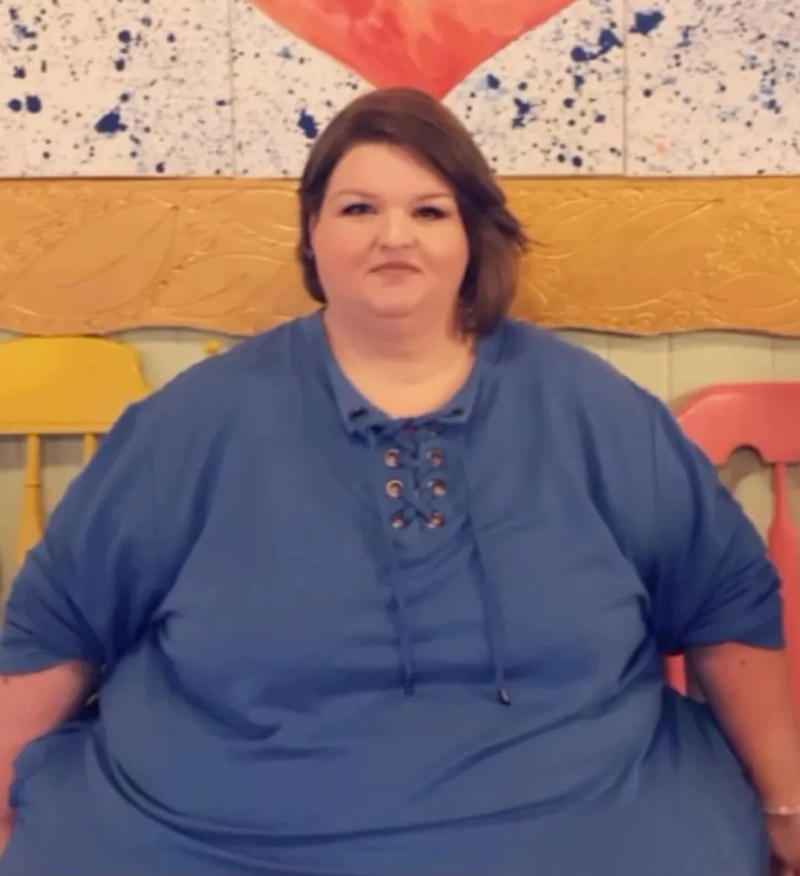 Amanda wants to encourage other obese people to shed the pounds