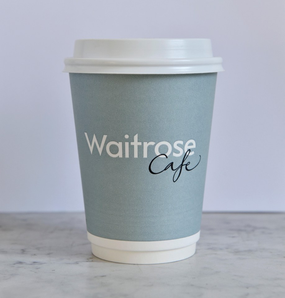 Waitrose will offer free in-store coffee to customers in disposable cups