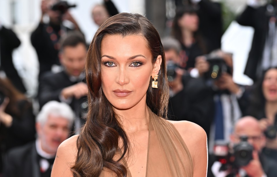 Model Bella Hadid, 27, scored 94.35%