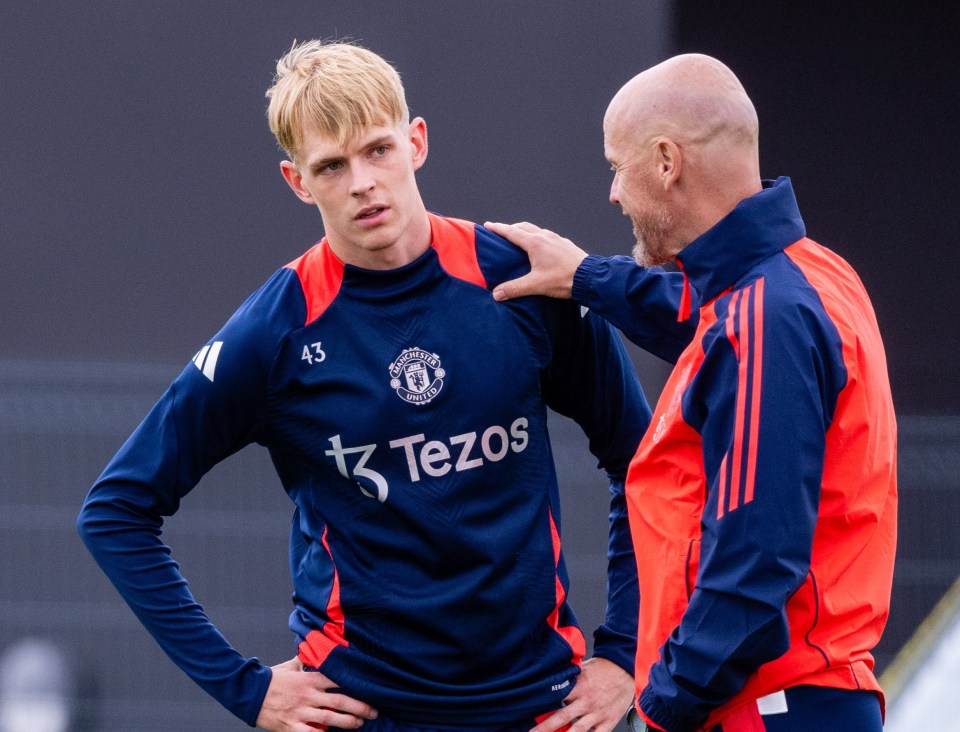 Youngster Toby Collyer linked up with the first-team