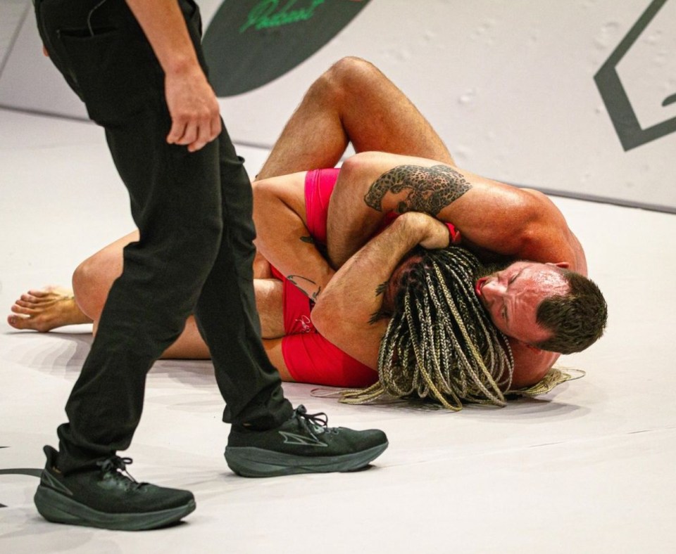 The 33-year-old choked out the Brazilian MMA fighter in the second round