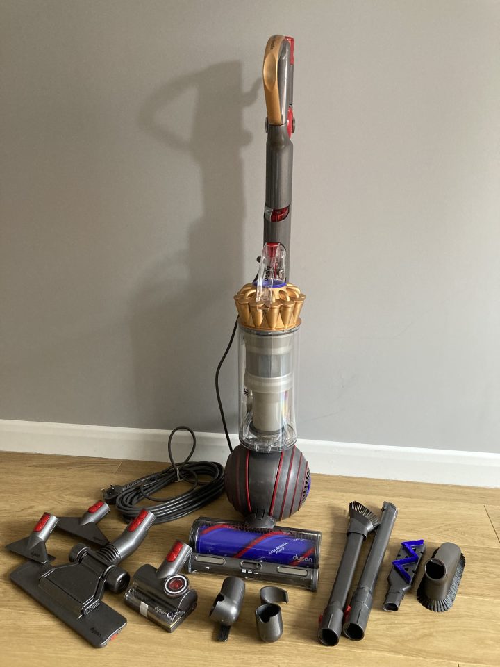 The perk of a corded vac like the Dyson Ball Animal is that it won't run out of power