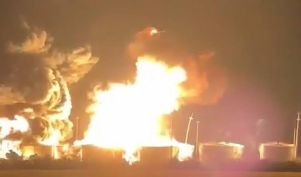 Major Russian army oil depot in Rostov region - second in less than two weeks - is ablaze after Ukrainian drone strike