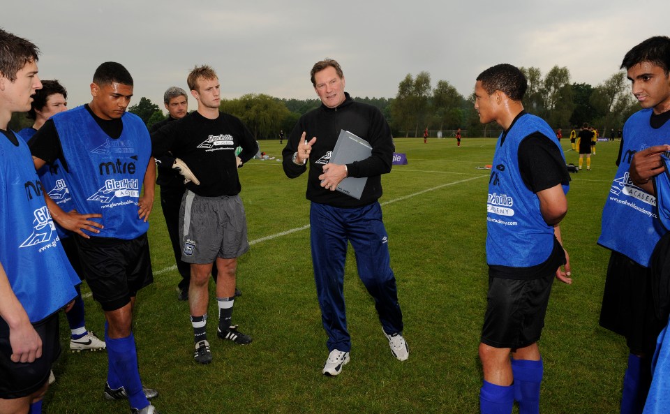 The Tottenham legend launched the Glenn Hoddle Academy in 2008