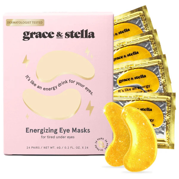 Maura uses the energising eye masks from Grace & Stella, and they work out at just 71p each