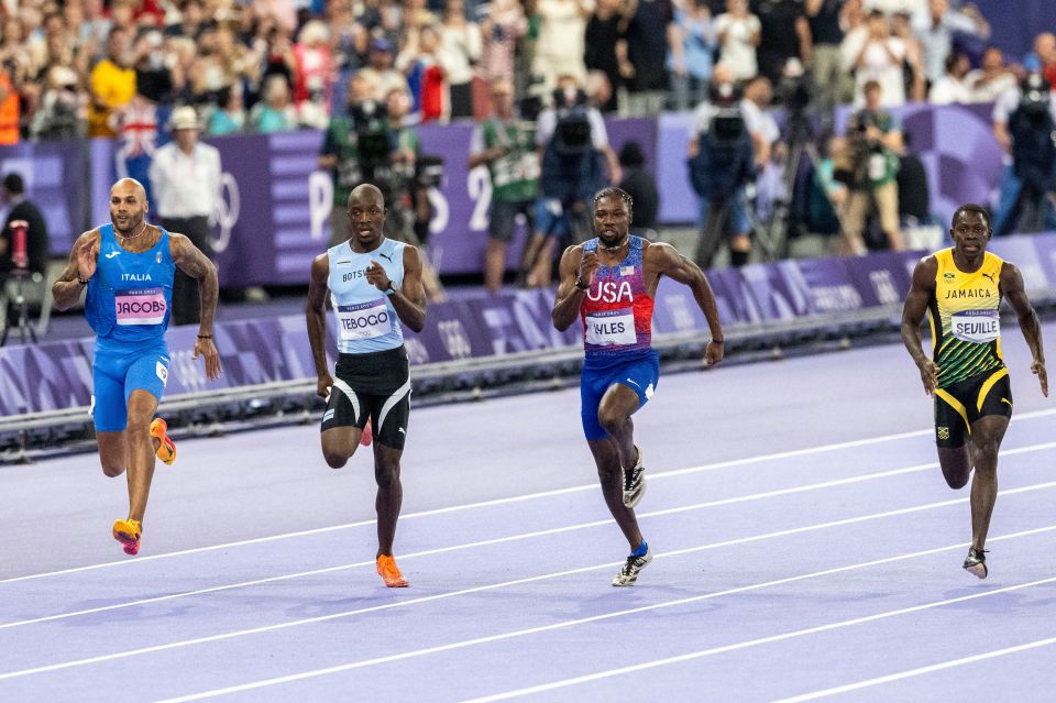 Lyles pipped Kishane Thompson after producing a barnstorming finish