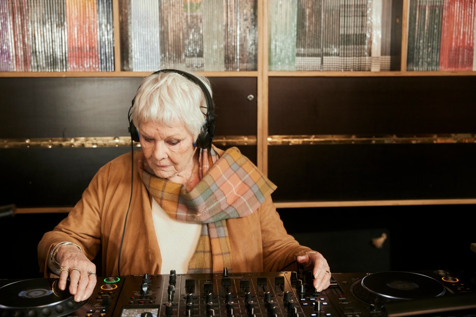 Jay introduced Judi to a set of record decks and the art of scratching and mixing