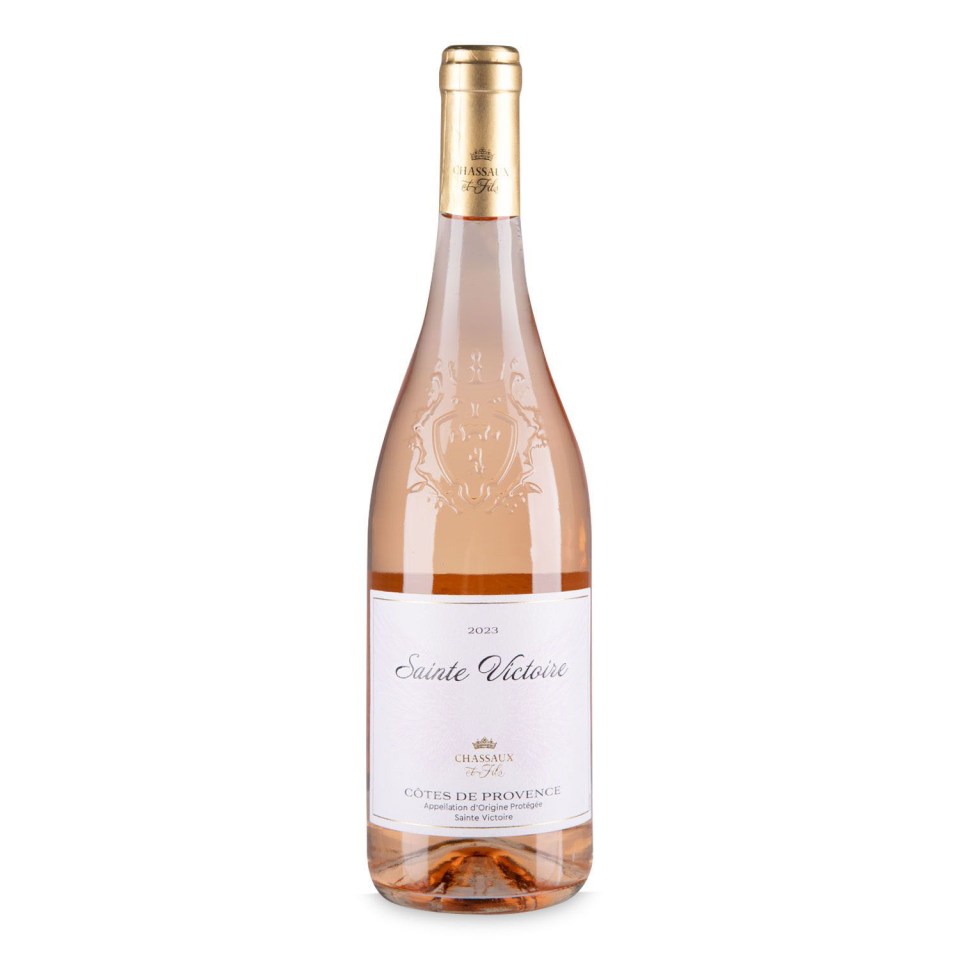 Aldi’s Chassaux et Fils Sainte Victoire Provence rosé is £9.99