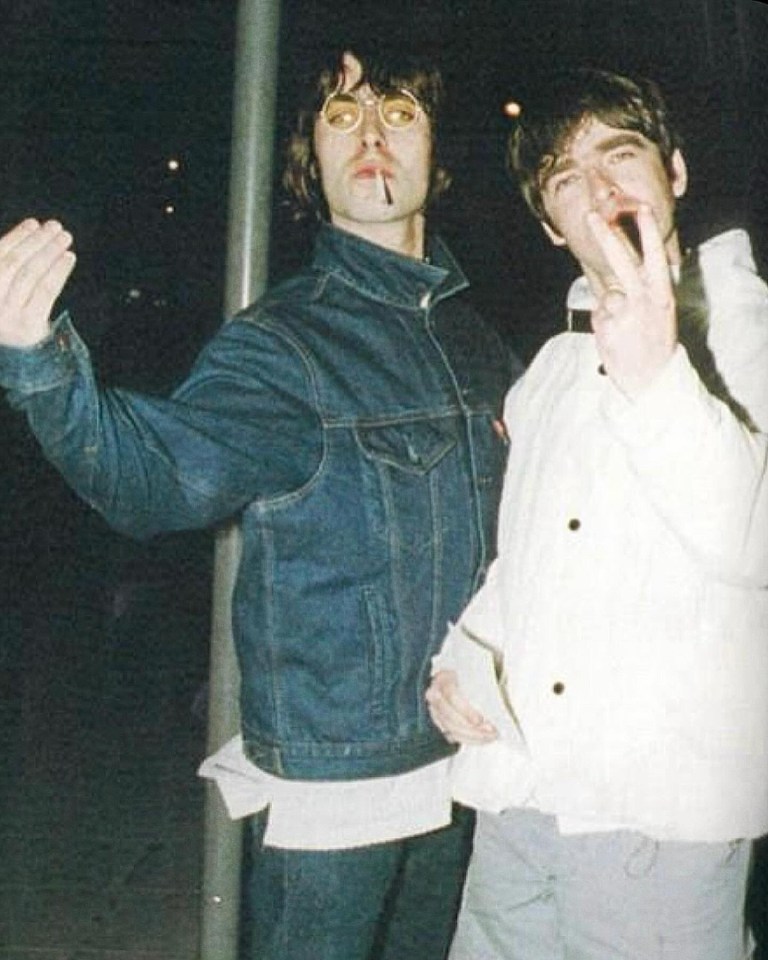 The old photo of Noel and Liam got fans excited for the upcoming tour