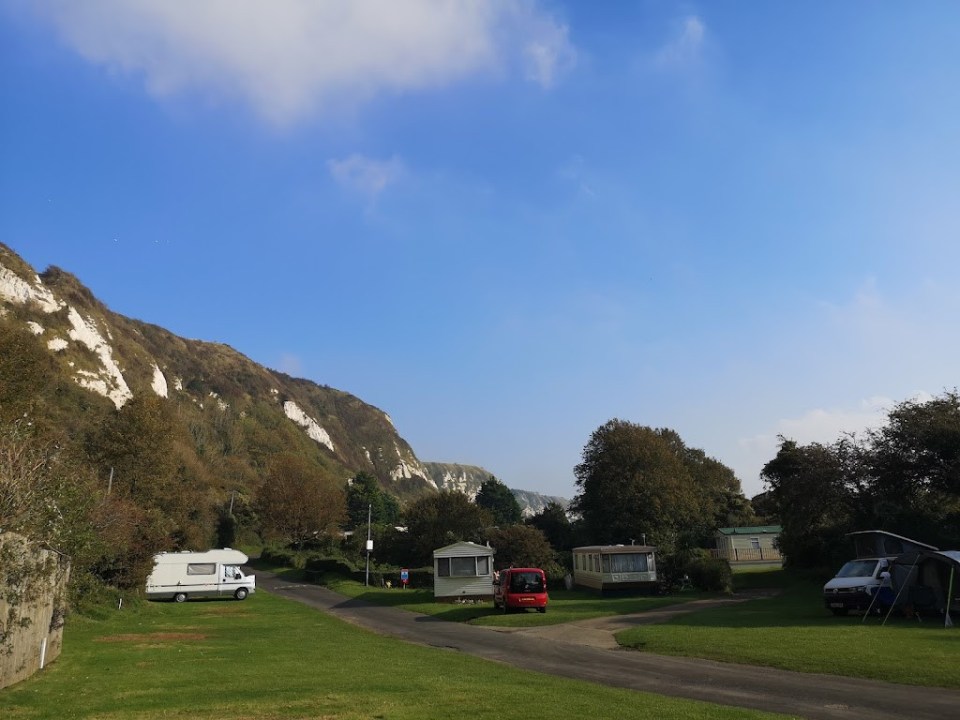 Little Switzerland Caravan Site is actually in Folkestone