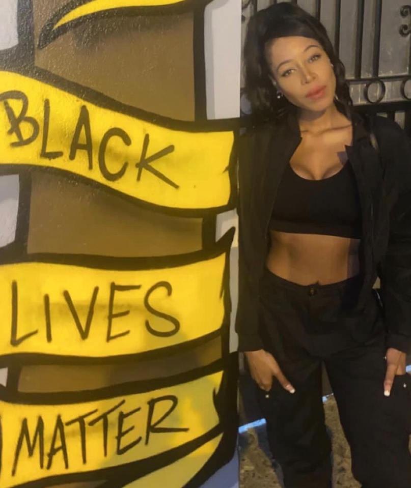 Imarn Ayton came to prominence during the Black Lives Matter protests