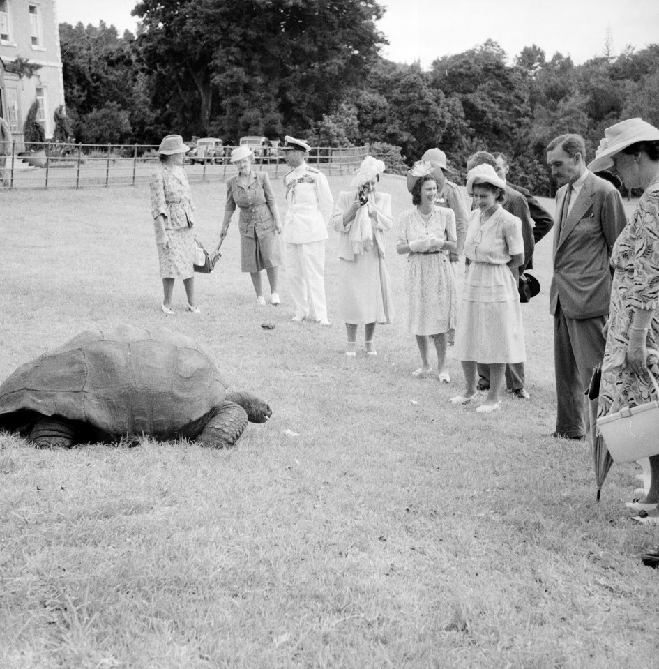 Jonathan gets a visit from the Queen back in 1947