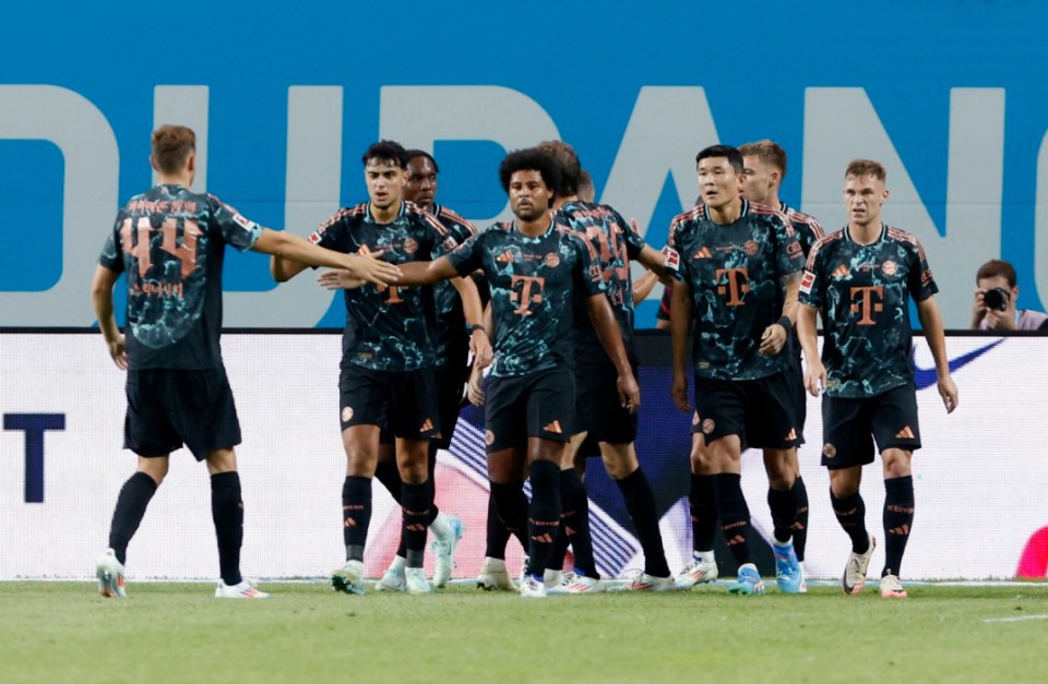 Bayern Munich beat Tottenham 2-1 in South Korea last weekend