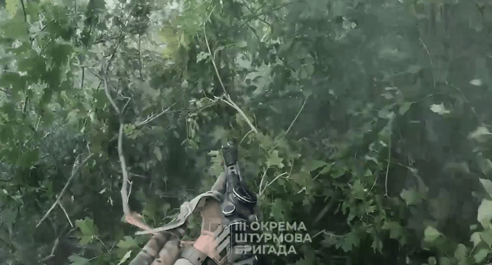 Helmet cam footage gives a glimpse into frontline fighting