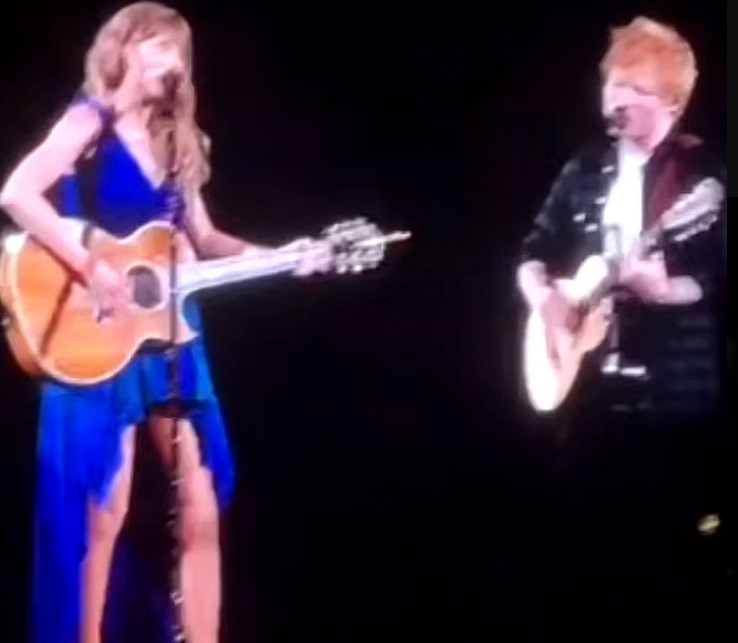 Ed wanted to be there for Taylor on this difficult night