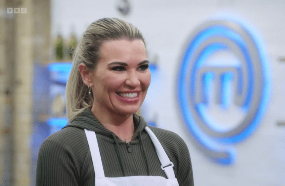 Christine McGuinness took part in Celebrity MasterChef