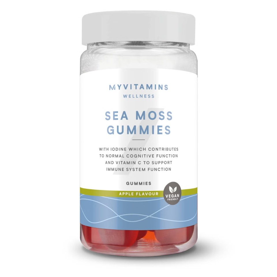 These sea moss gummies taste great and have a sweet apple flavour