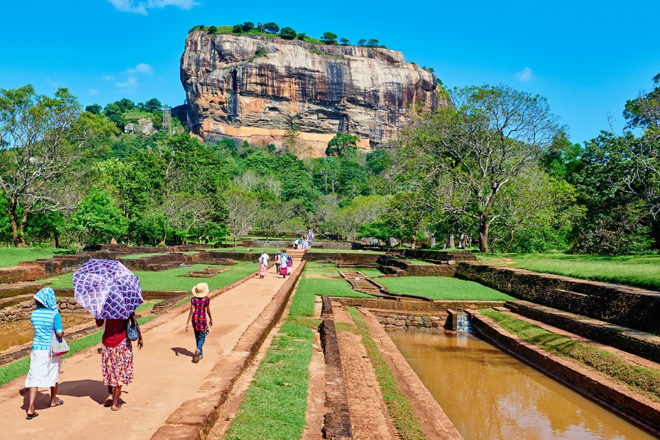 One of the most popular attractions to visit is the Unesco world heritage site Sigiriya, a fortress 'in the sky' which is built on a huge ancient rock