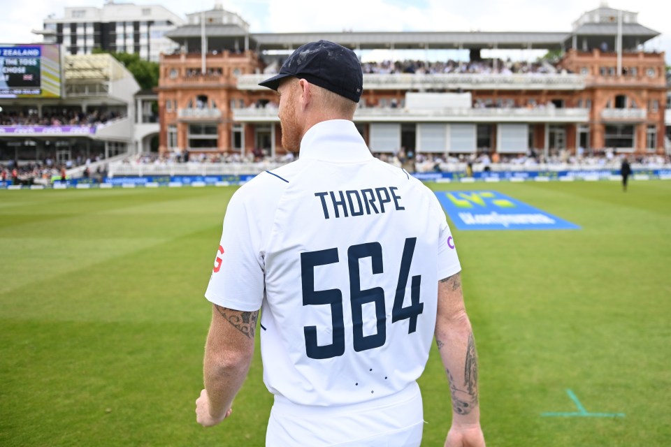 England captain Ben Stokes led the tributes to the former batsman