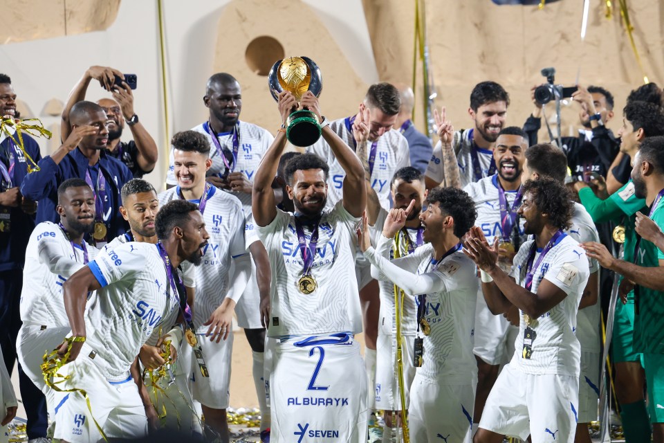 He was later mocked during Al-Hilal's trophy celebrations in Abha