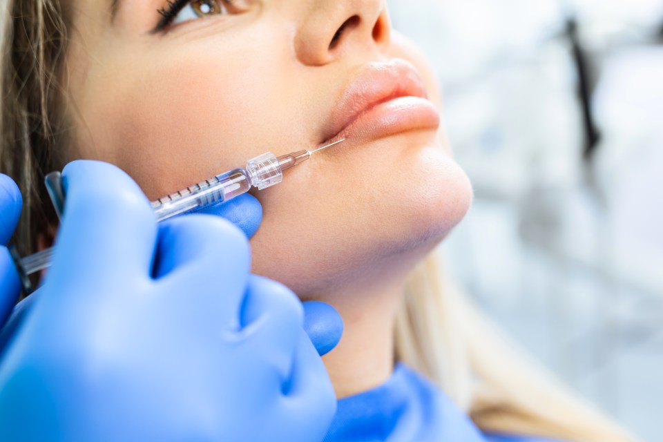 There has been a rise in Brits having filler and botox injected into their face