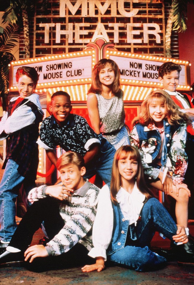 Christina was in the All-New Mickey Mouse Club alongside some familiar faces as a child