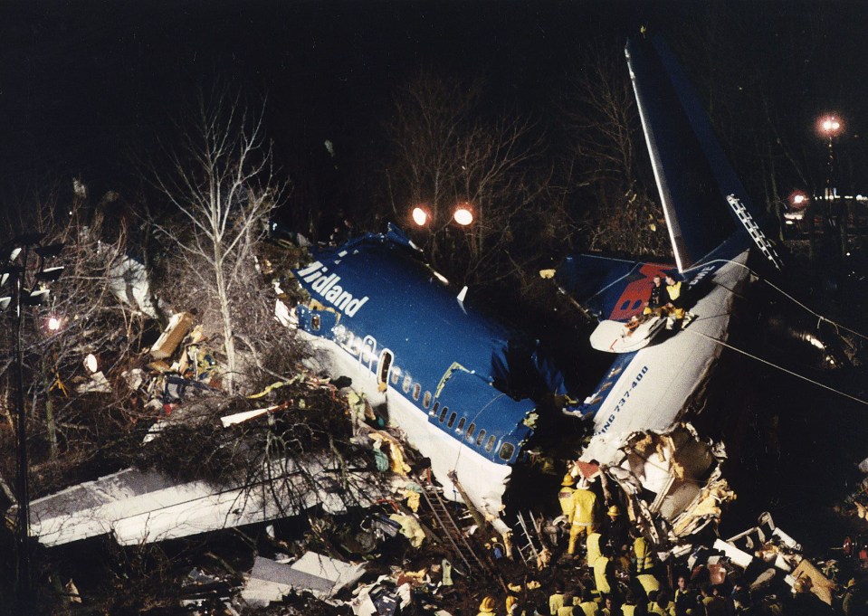 The Kegworth air disaster left 47 people dead