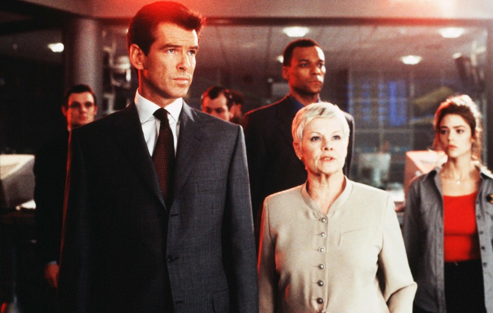 Judi says being asked to star alongside Pierce Brosnan in James Bond was 'irresistible'