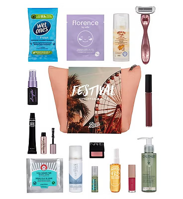 Save £80 on the Festival Edit beauty bag from Boots