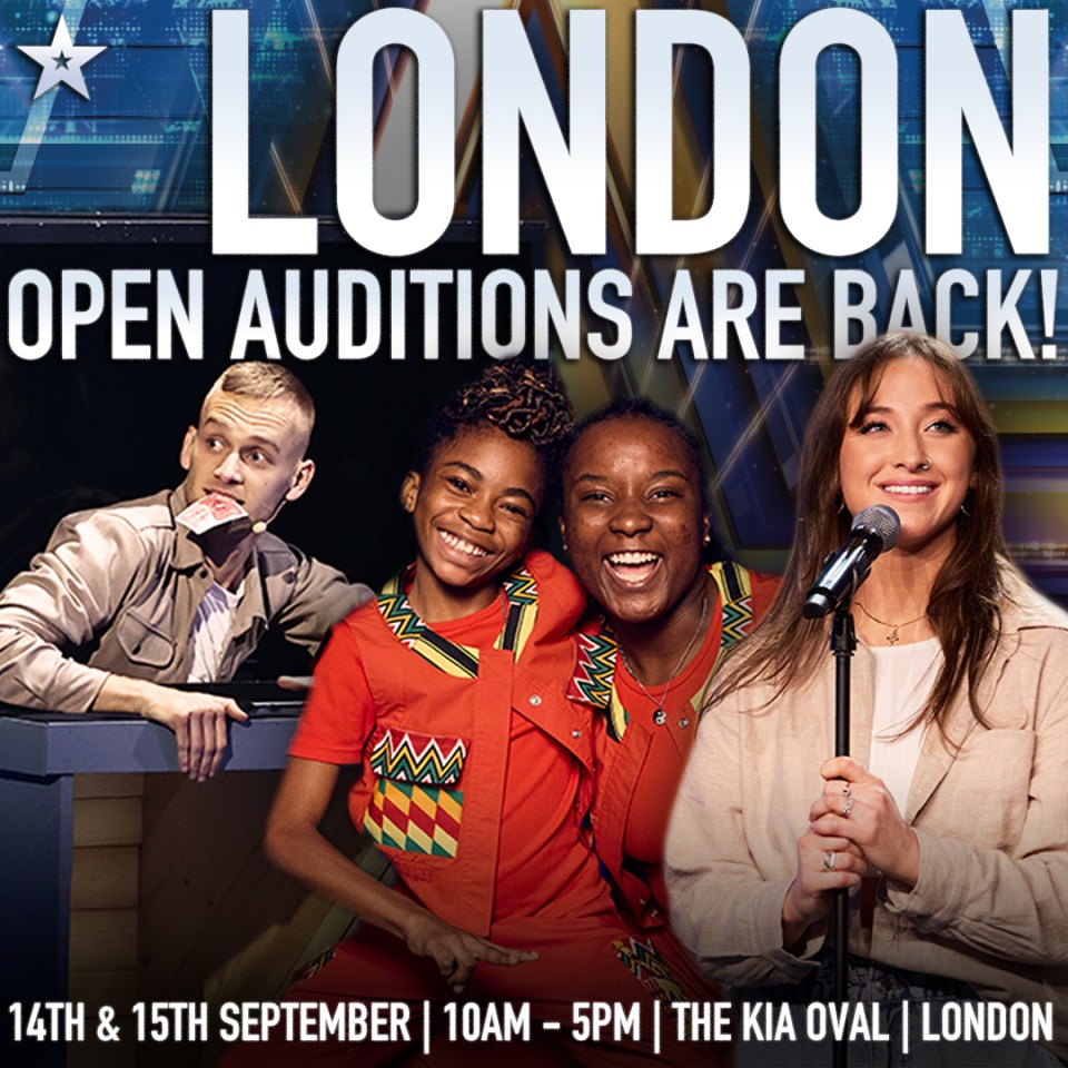 Show bosses will be holding open auditions