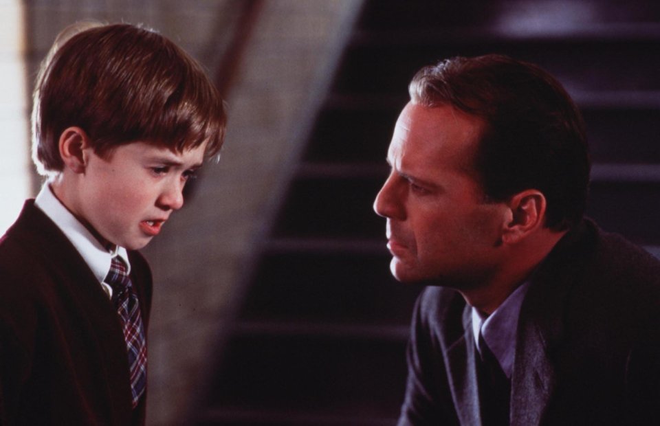 Actor Bruce Willis played a child psychiatrist trying to help the troubled child