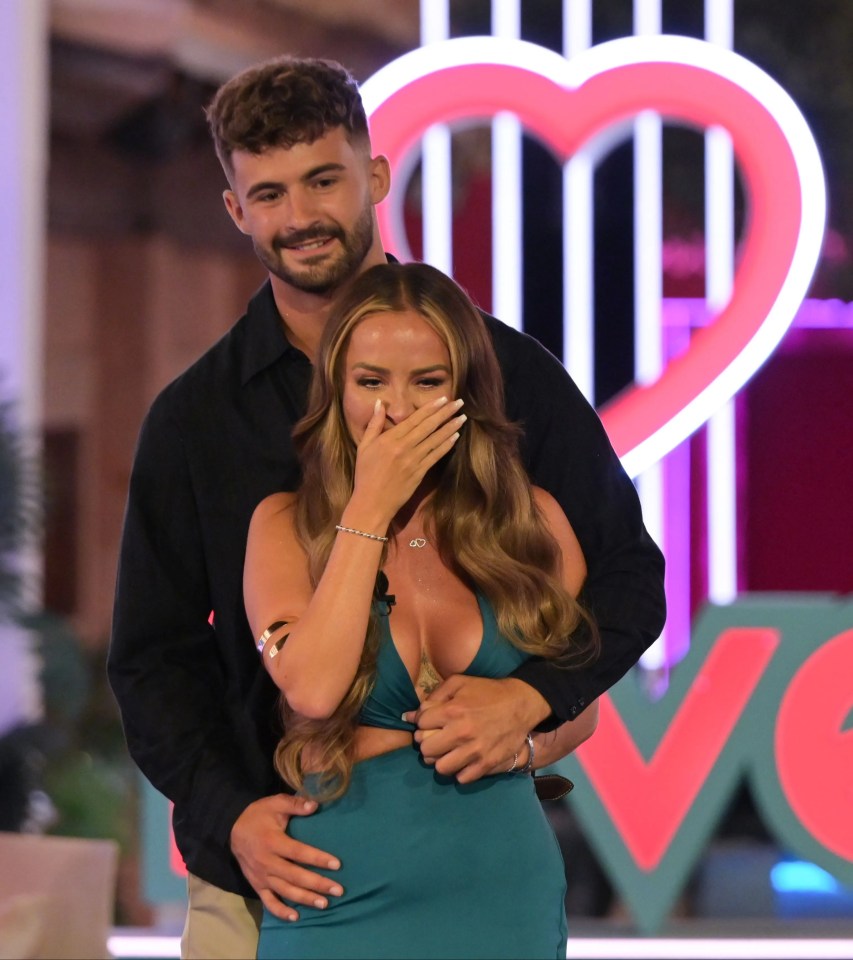 Nicole and Ciaran came second on Love Island