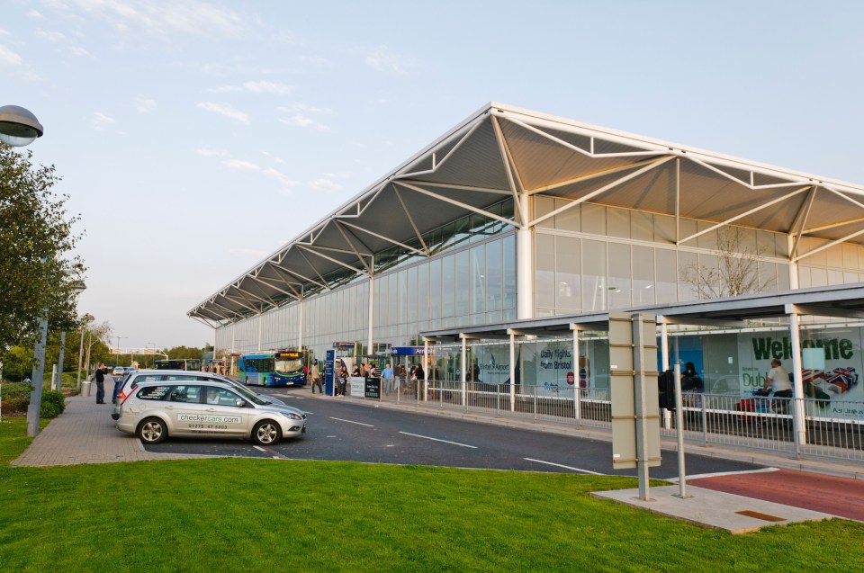 C6PBCH Outside of Bristol International Airport