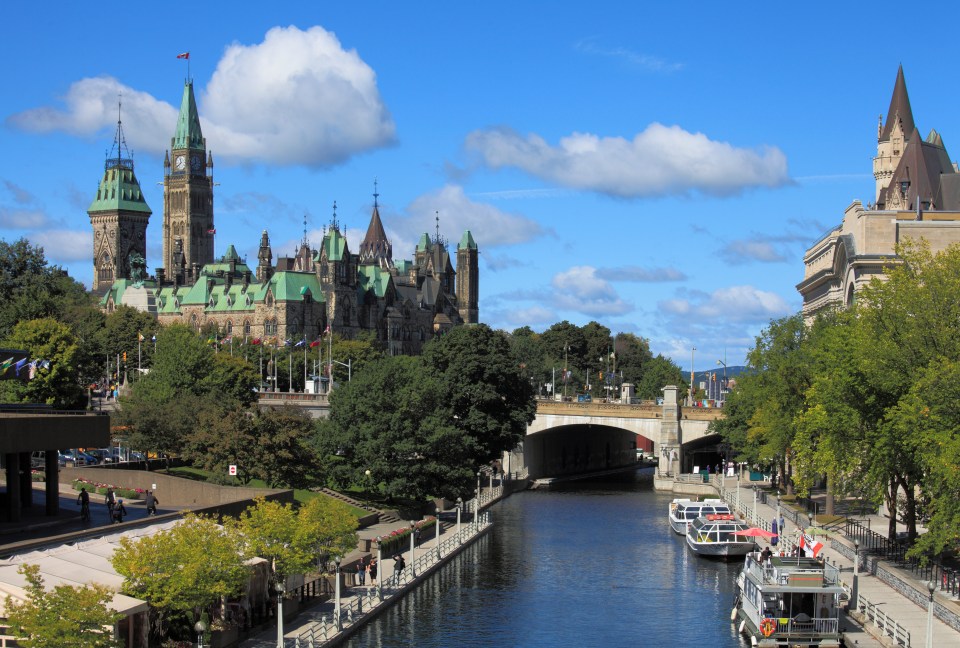 Non-stop services between London Heathrow and Ottawa (pictured) are set to resume