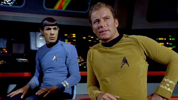 Captain Kirk (left) would be hard pressed to match Scott Parker's navigational skills in the Championship