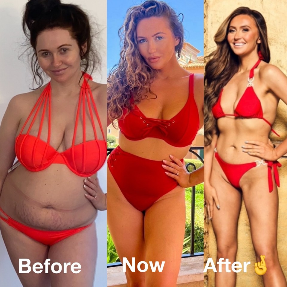 Charlotte Dawson shown off her weight loss progress in a new photo on Instagram