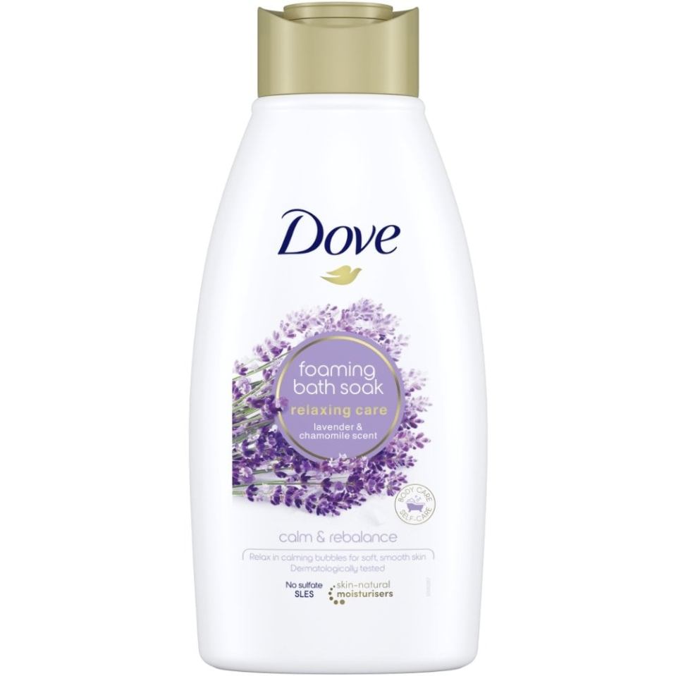 Try Dove Relaxing Care bath soak, £2.75 at Boots