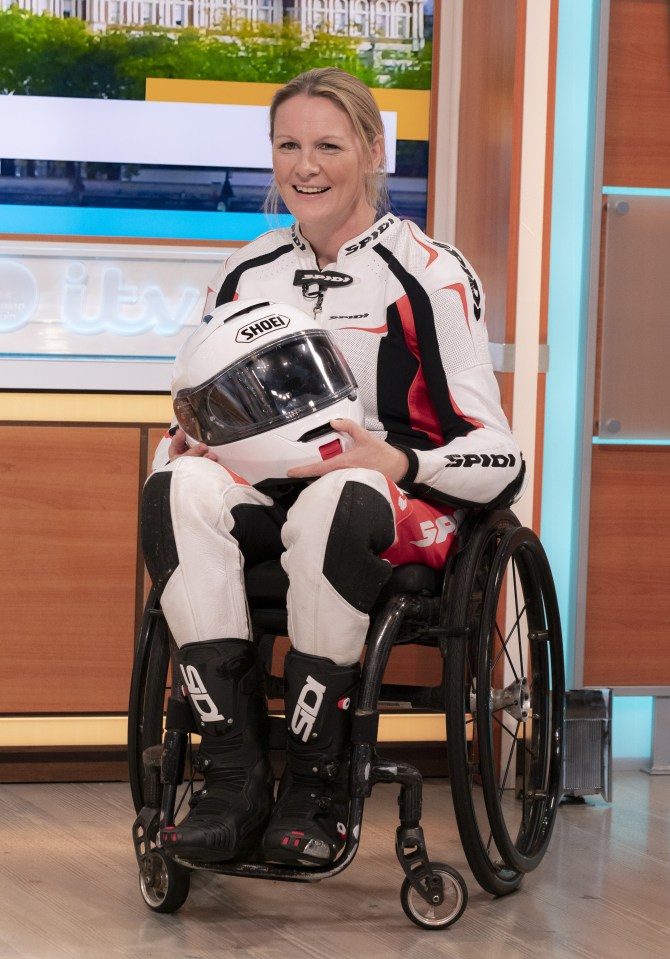 Claire during an appearance on Good Morning Britain in 2021